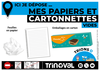 2024 - SCOLAIRES - Dessins papiers et cartonnettes